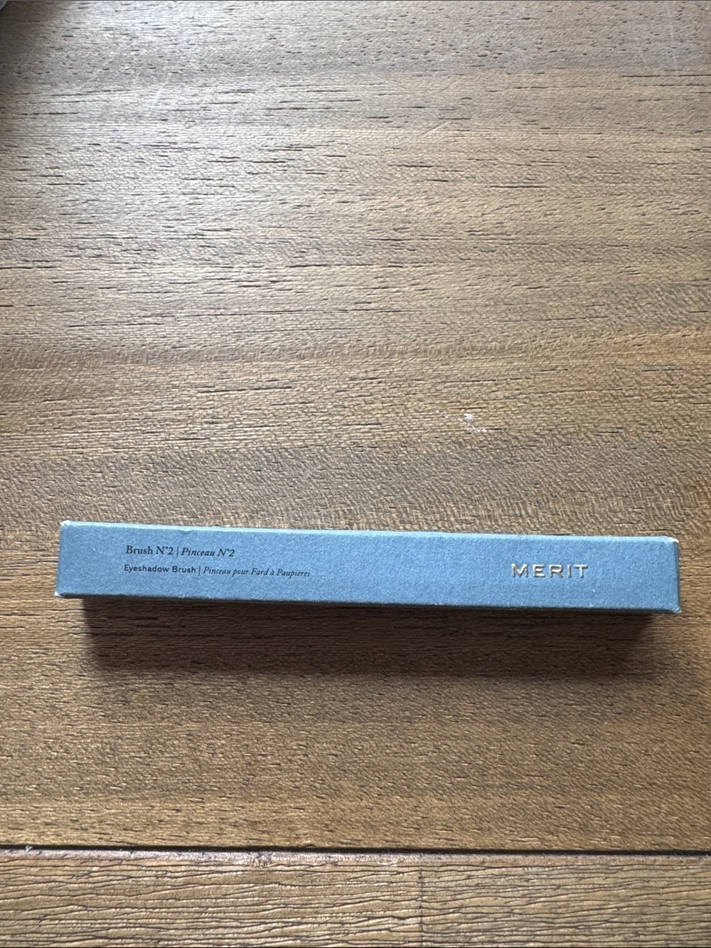 MERIT Brush No. 2 Double-Sided Eyeshadow Brush – New